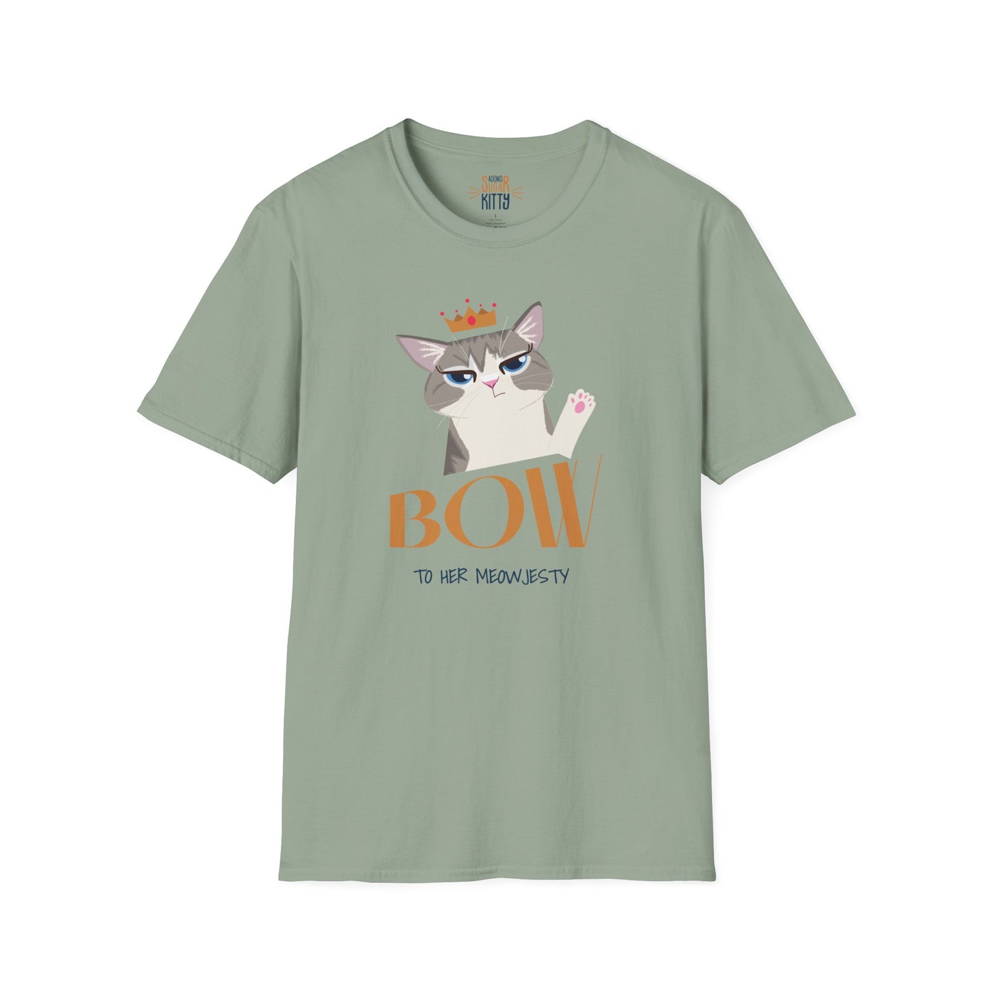 Bow To Her Meowjesty - Unisex T-Shirt