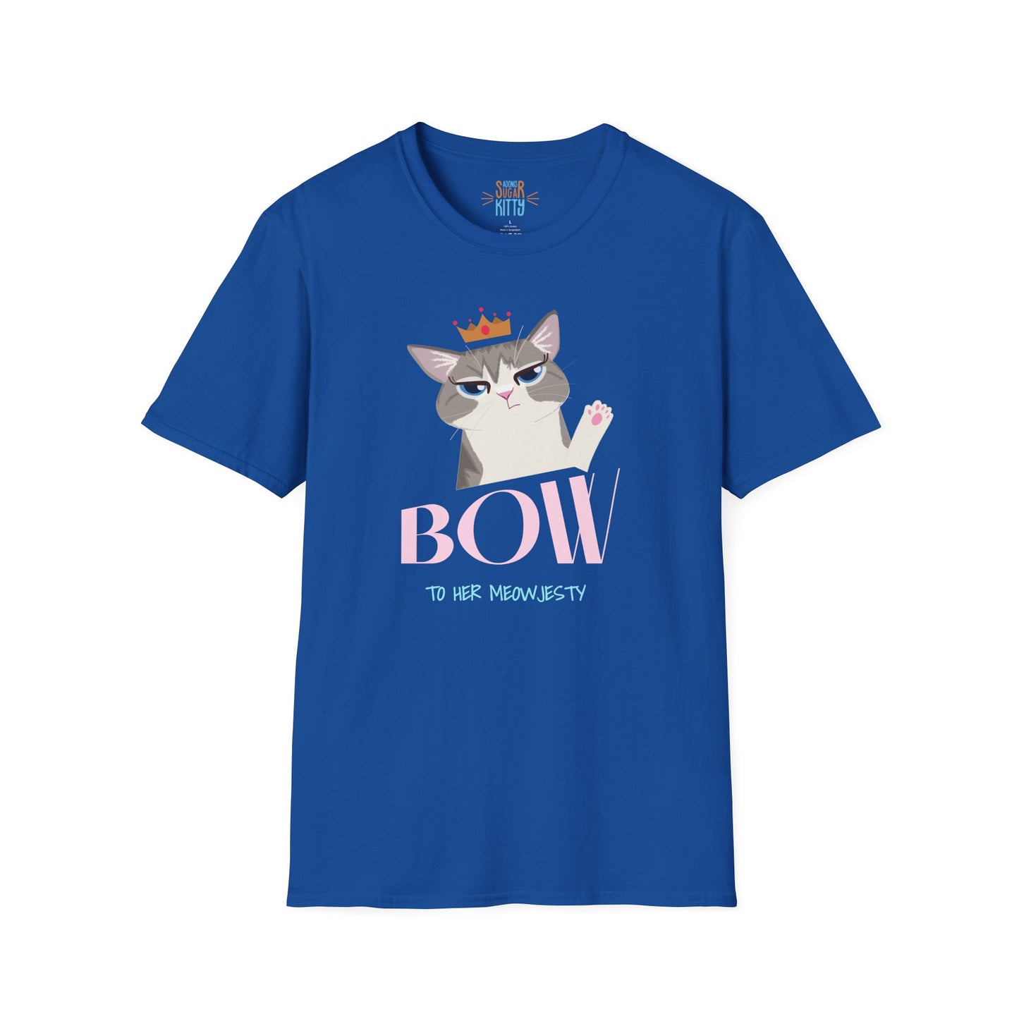 Bow To Her Meowjesty - Unisex T-Shirt