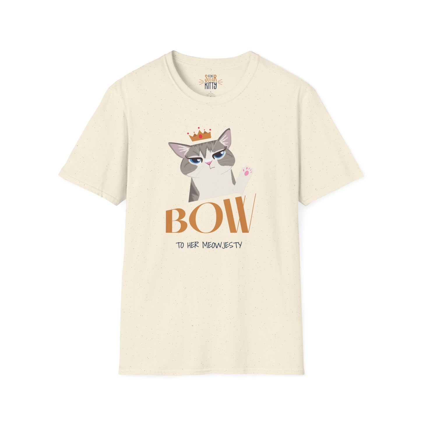 Bow To Her Meowjesty - Unisex T-Shirt
