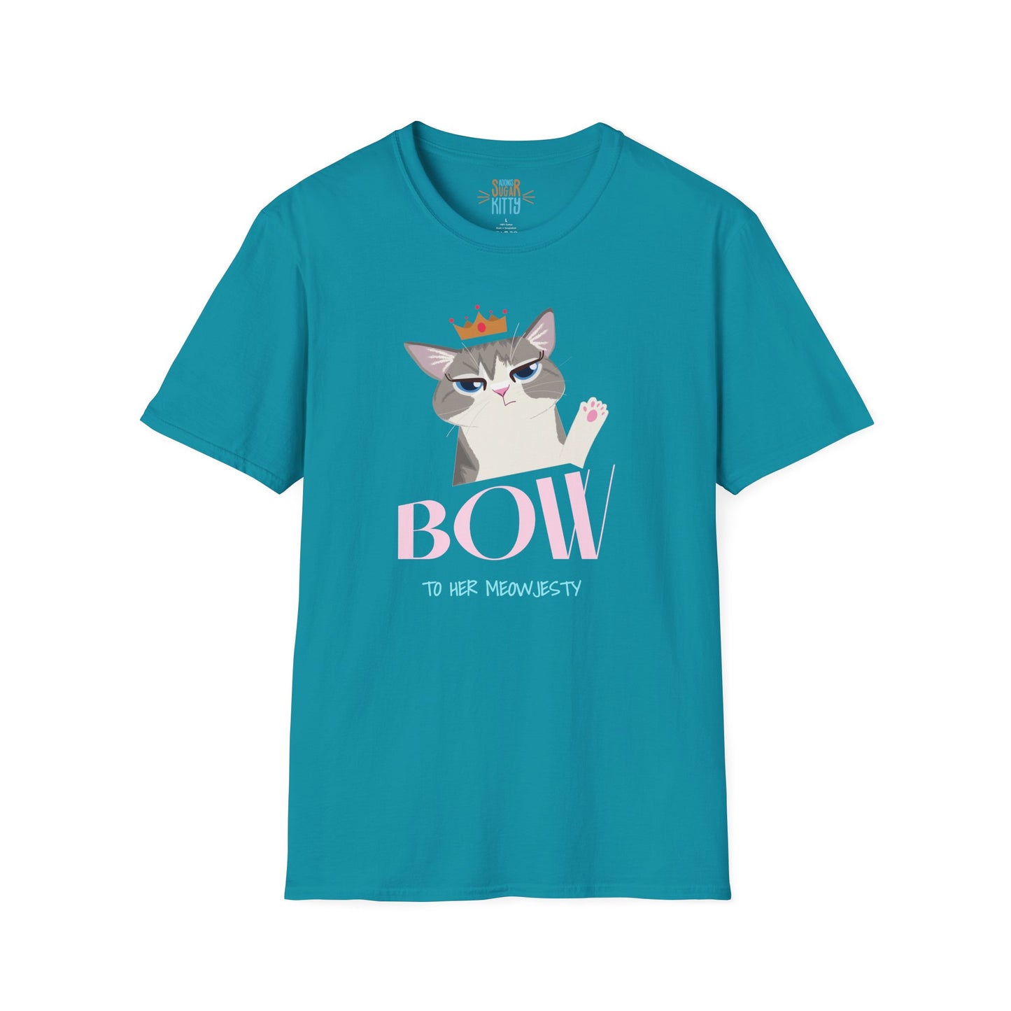 Bow To Her Meowjesty - Unisex T-Shirt