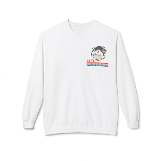 Let's PURRRIDE / Small but Mighty - Unisex Sweatshirt