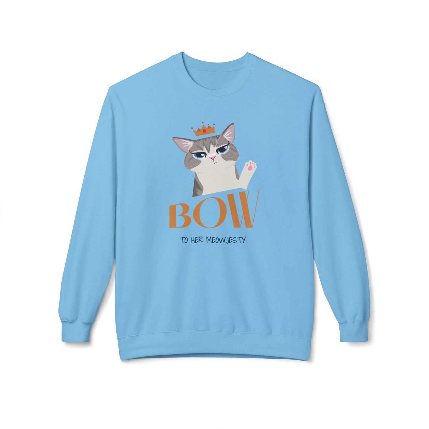 Bow To Her Meowjesty - Unisex Sweatshirt