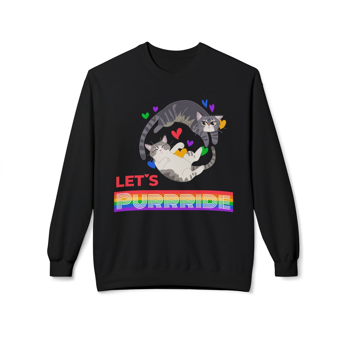 Let’s PURRRIDE / Loud & Proud - Unisex Sweatshirt
