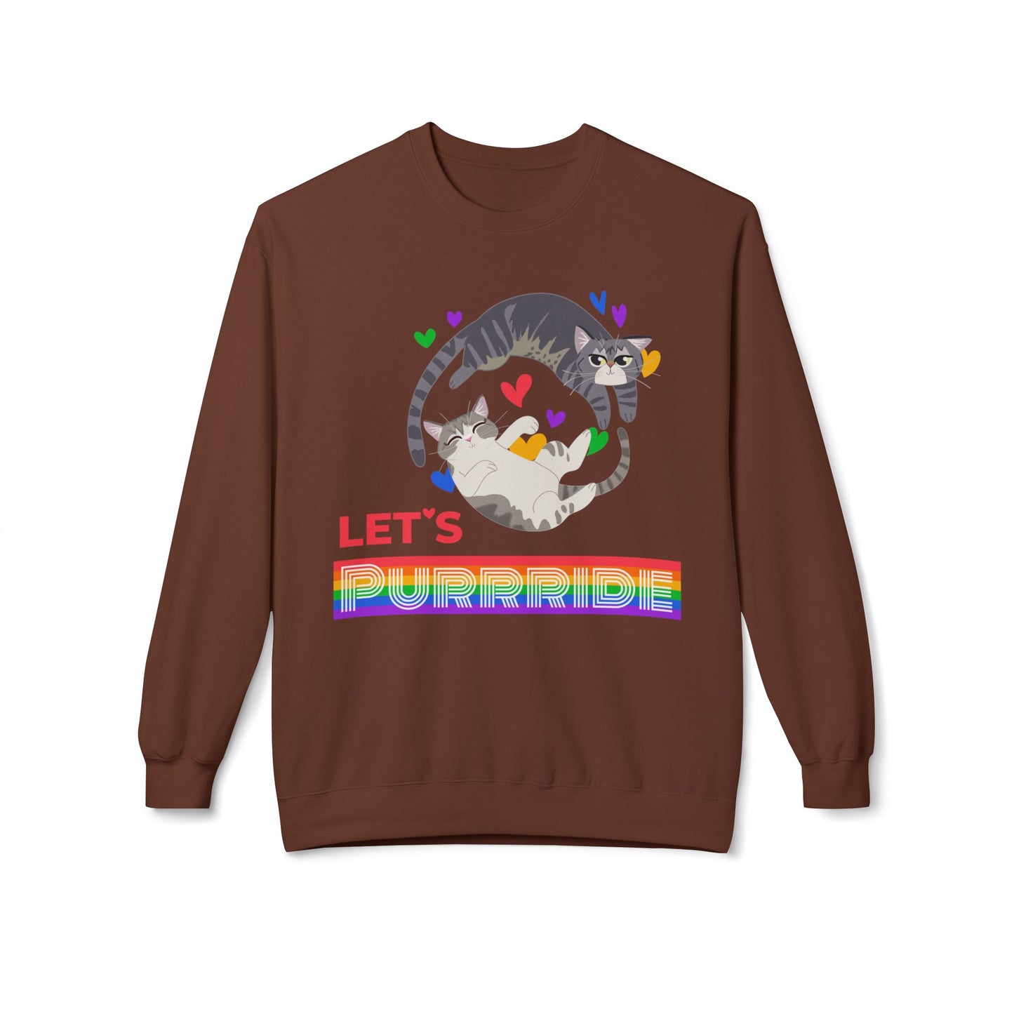 Let’s PURRRIDE / Loud & Proud - Unisex Sweatshirt