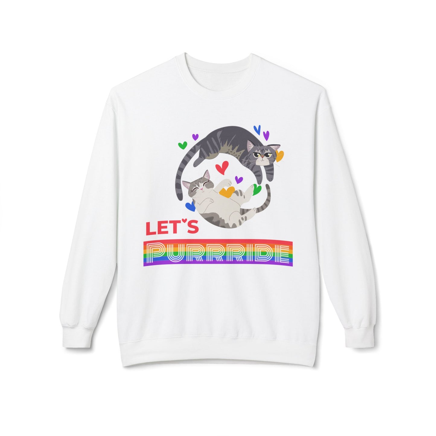 Let’s PURRRIDE / Loud & Proud - Unisex Sweatshirt