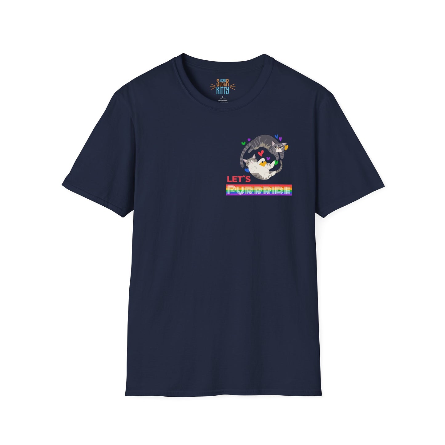 Let's PURRRIDE / Small but Mighty - Unisex T-Shirt