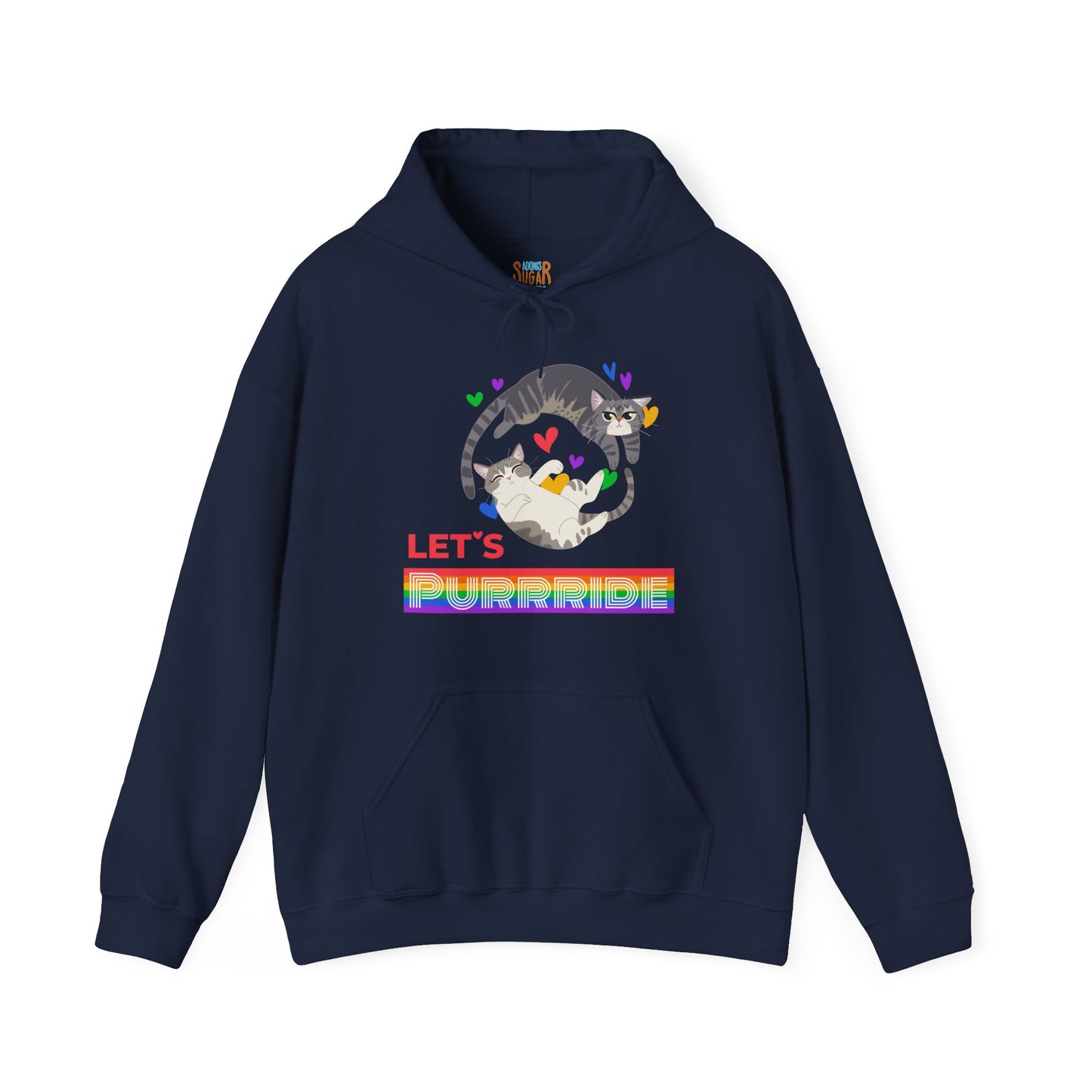 Let’s PURRRIDE / Loud & Proud - Unisex Hoodie