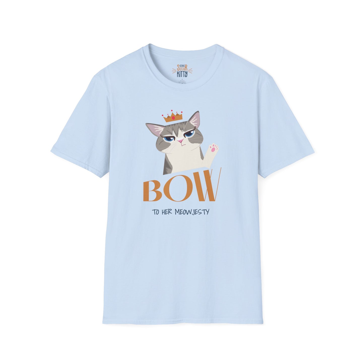 Bow To Her Meowjesty - Unisex T-Shirt