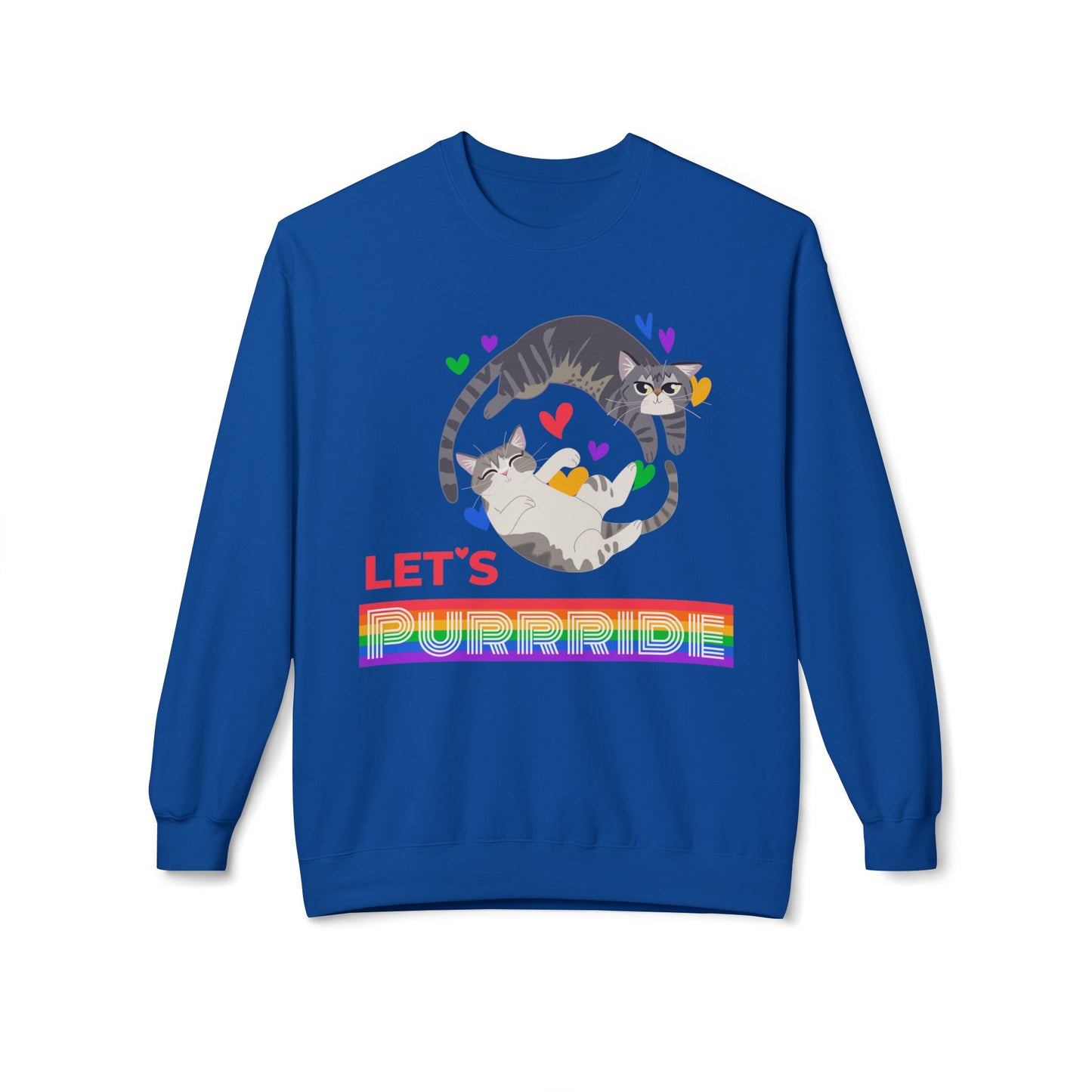Let’s PURRRIDE / Loud & Proud - Unisex Sweatshirt