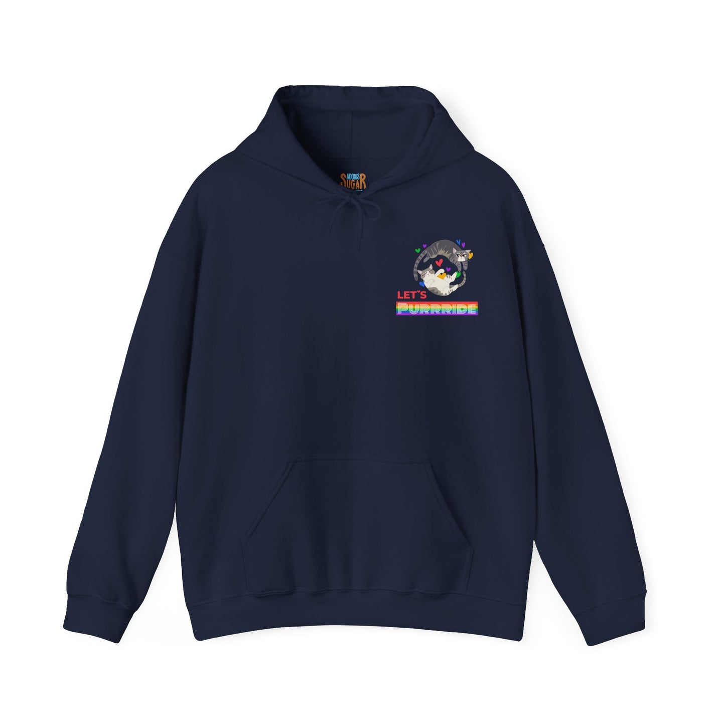 Let's PURRRIDE / Small but Mighty - Unisex Hoodie